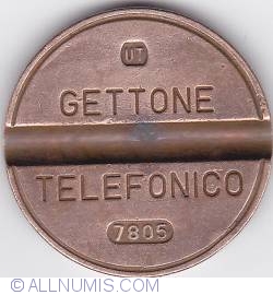 Image #1 of Gettone telefonico 7805 mai UT