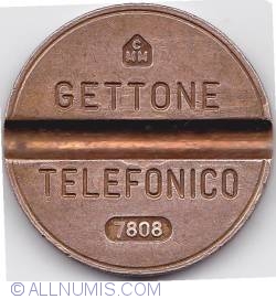 Gettone telefonico 7808 August CMM