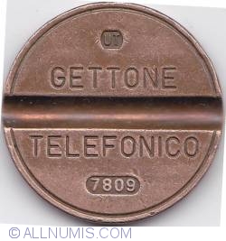 Gettone telefonico 7809 September UT