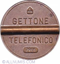 Gettone telefonico 7901 ianuarie CMM