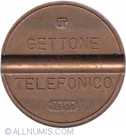 Gettone telefonico 7901 January UT