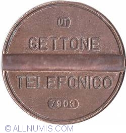 Gettone telefonico 7903 March UT