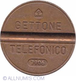 Gettone telefonico 7906 June CMM