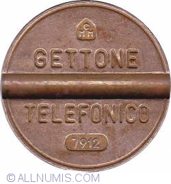 Image #2 of Gettone telefonico 7912 December CMM