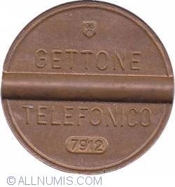 Gettone telefonico 7912 December ESM