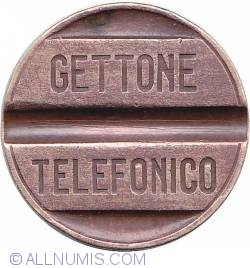Gettone telefonico TETI-1945, Roma