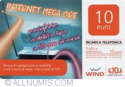 10 Euro - INTERNET MEGA ORE (ANNIVERSARY)