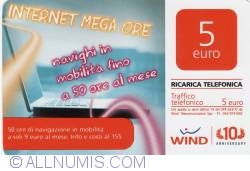 Image #1 of 5 Euro - INTERNET MEGA ORE (ANNIVERSARY)