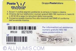 15 Euro - Poste Mobile