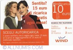 Image #1 of 10 Euro - Sentito-15 Euro di ricarica gratis ogni mese!