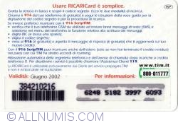 110 000 Lire-56,81 Euro - TACS (15P)