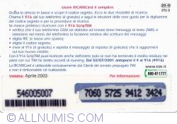110 000 Lire-56.81 Euro - TACS (29-O)