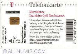 Telefonkarte - MicroMoney