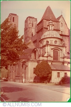 Wrocław - The catedral church XIII-XIV cent. (1972)