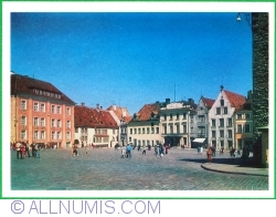 Tallinn - Piața Primăriei (1980)