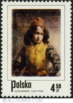Image #1 of 4,50 Złoty 1974 - "Florentine Page", by Aleksander Gierymski
