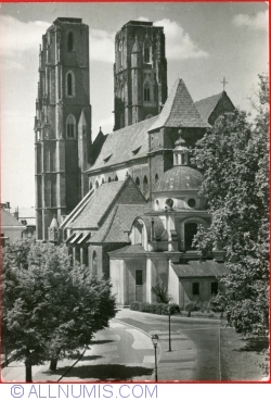 Wrocław - The Catedral Church (1961)