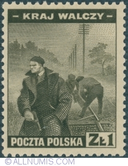 Image #1 of 1 Złoty 1943 - Partizani
