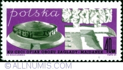 Image #1 of 40 Groszy 1969 - Memorialul Majdanek