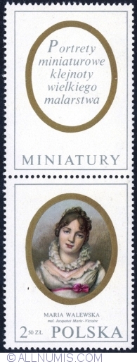 2,50 Złoty 1970 - Maria Walewska (1789-1817), de Marie-Victoire Jaquotot