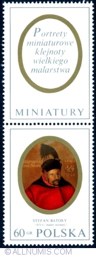 Image #1 of 60 Groszy 1970 - Regele Ștefan Batory (1533-1586), pictor anonim