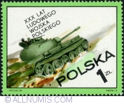 Image #1 of 1 Złoty 1973 - Tank T-55