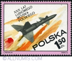 Image #1 of 1,50 Złoty 1973 - Missile