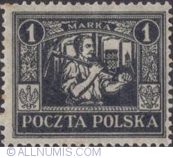 1 Marka 1922 - Miner in Silesia