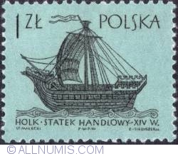 Image #1 of 1 zloty - 14th century “Holk.”