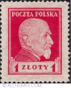 Image #1 of 1 Zloty 1924 - Stanisław Wojciechowski (Presesident)