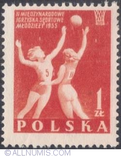 1 złoty - Basketball.