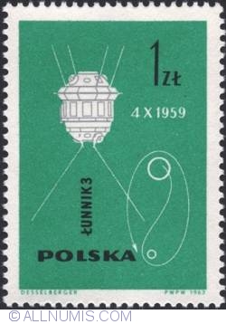 Image #1 of 1 złoty - Luna 3