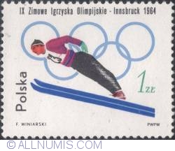 Image #1 of 1 złoty -Ski jumping