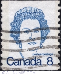 Image #1 of 8 Cents 1974 - Queen Elizabeth II