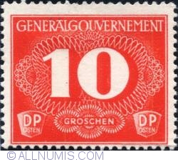 Image #1 of 10 groszy 1940 - Large numbers (GG)