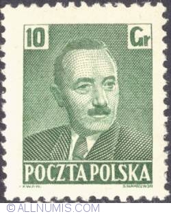 10 groszy 1950 -  Bolesław Bierut