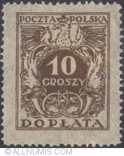 Image #1 of 10 groszy- Polish Eagle