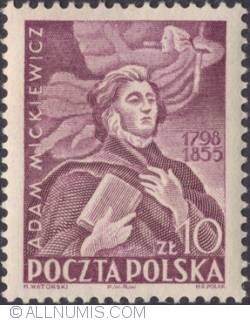 Image #1 of 10 złotych 1949 -  Adam Mickiewicz