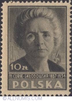 10 złotych - Maria Curie-Skłodowska