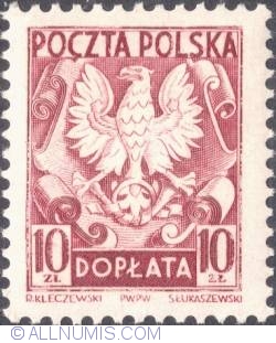 Image #1 of 10 złotych- Polish Eagle