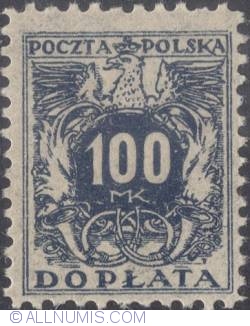 100 mark - Polish Eagle