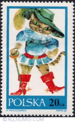 Image #1 of 20 Groszy 1968 - Puss in Boots