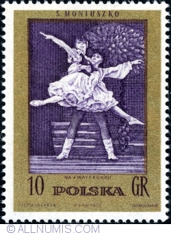 10 Groszy 1972 - „În cazarmă”, S. Moniuszko