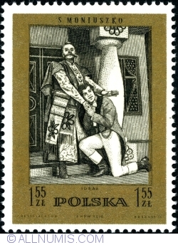 Image #1 of 1,55 Złoty 1972 - "Ideal" by S. Moniuszko