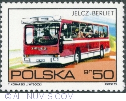 Image #1 of 50 Groszy 1973 - Jelcz-Berliet Bus