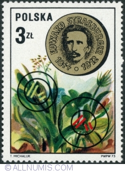 Image #1 of 3 Złote 1973 - Edward Adolf Strasburger and plants