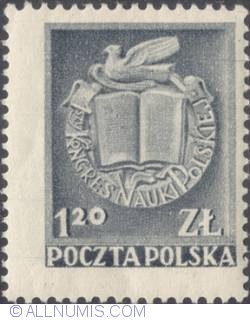 Image #1 of 1,20 złotego 1951 - Congress emblem