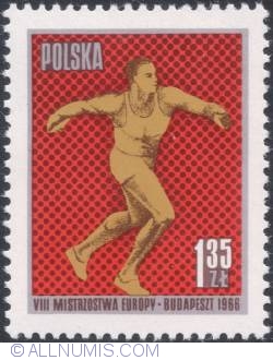 Image #1 of 1,35 złotego 1966 - Discus.