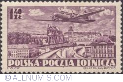 Image #1 of 1,40 złotego 1952 - Warsaw (Trasa W-Z)
