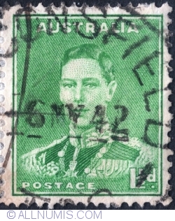 Image #1 of 1½ d. 1941 - King George VI